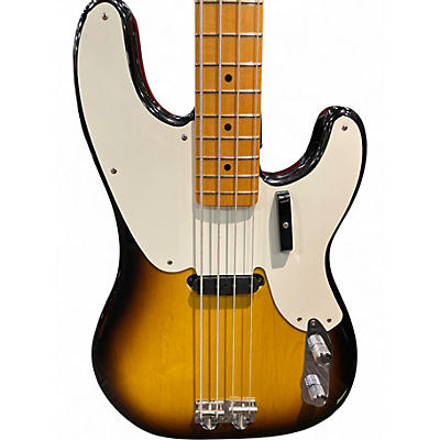 Used Fender custom 1956 precision bass 2 Color Sunburst Electric Bass Guitar
