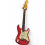 Used Fender custom shop 1961 stratocaster Heavy Relic Fiesta Red Solid Body Electric Guitar Fiesta Red