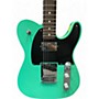 Used Fender custom shop 62 telecaster closet classic relic teal Solid Body Electric Guitar teal