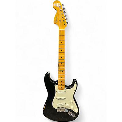 Used Fender custom shop jimi hendrix voodoo child Black Solid Body Electric Guitar