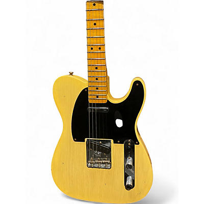 Used Fender custom shop limited edition 51 telecaster journeyman relic Butterscotch Solid Body Electric Guitar