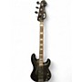 Used Fender deluxe jazz bass special Black Electric Bass Guitar Black