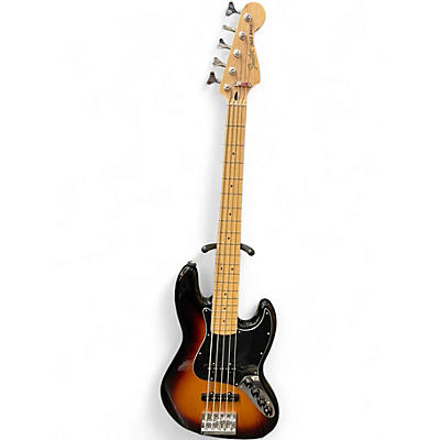 Used Fender deluxe jazz bass  sunburst  Electric Bass Guitar