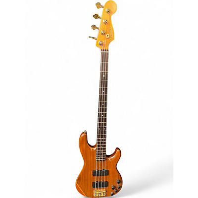 Used Fender deluxe zone bass Walnut Electric Bass Guitar