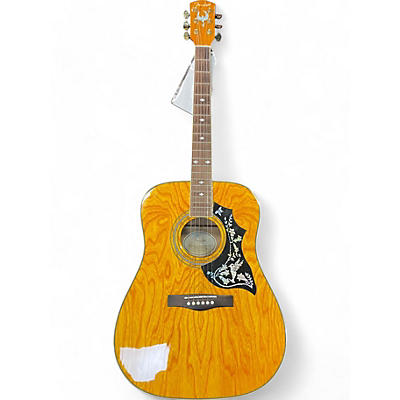 Fender Used Fender dg-04 Amber Acoustic Guitar