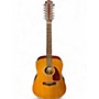 Used Fender dg16e12 Natural 12 String Acoustic Electric Guitar Natural