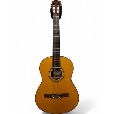 Used Fender esc 80 Natural Classical Acoustic Guitar