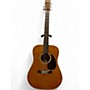 Used Fender f-65 Natural Acoustic Guitar Natural