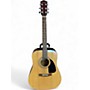 Used Fender fa115pk Natural Acoustic Guitar Natural