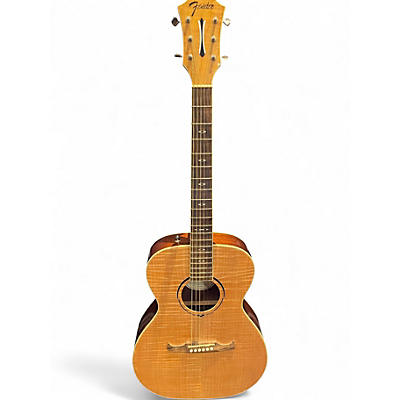 Used Fender fa235e Natural Acoustic Electric Guitar