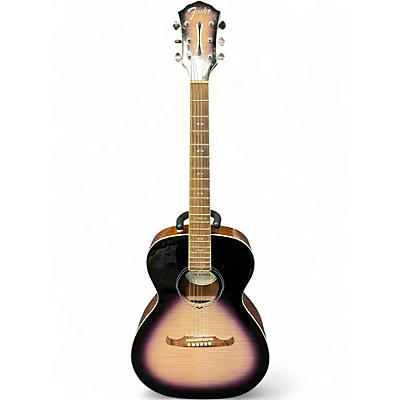 Used Fender fa235e Purple Acoustic Electric Guitar