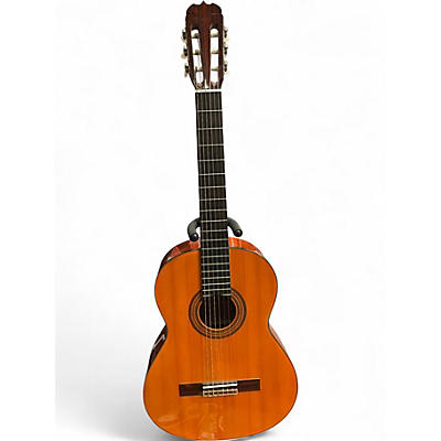 Used Fender fc20 natural Classical Acoustic Guitar