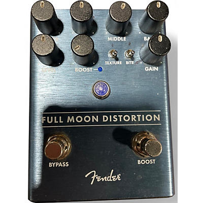 Used Fender full moon  Effect Pedal
