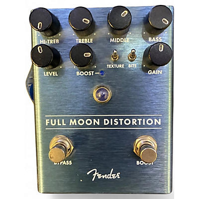 Used Fender full moon distortion Effect Pedal