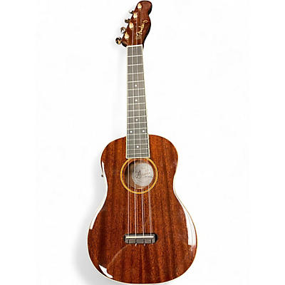 Used Fender grace vanderwaal Trans Brown Ukulele