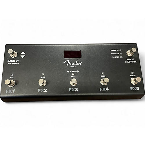 Used Fender gtx-7 Pedal