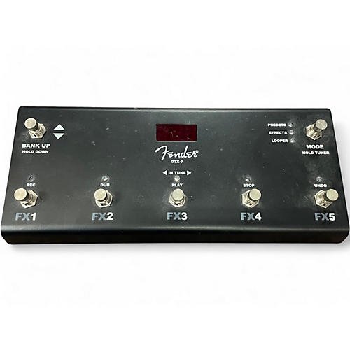 Used Fender gtx-7 Pedal