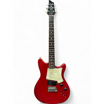 Used Fender heartfield red Solid Body Electric Guitar
