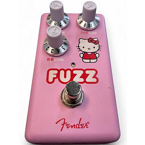 Used Fender hello kitty fuzz Effect Pedal