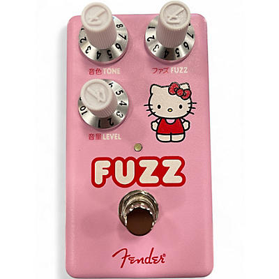 Used Fender hello kitty fuzz Effect Pedal