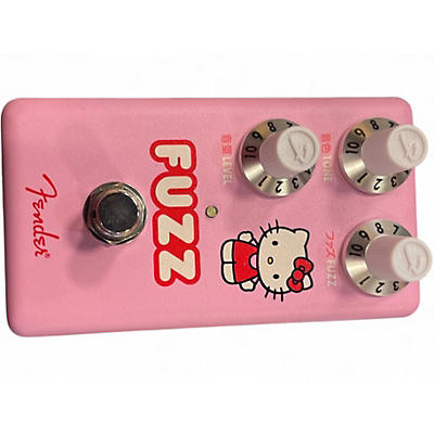 Used Fender hello kitty fuzz Effect Pedal