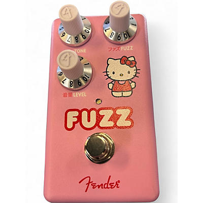 Used Fender hello kitty fuzz Effect Pedal
