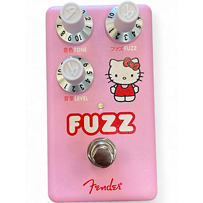 Used Fender hello kitty fuzz Effect Pedal