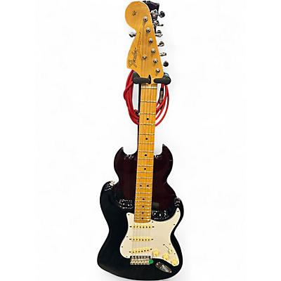 Used Fender hendrix strat black Solid Body Electric Guitar