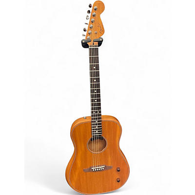 Used Fender highway series Dread Natural Acoustic Electric Guitar