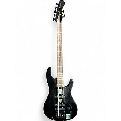 Used Fender hm bass v Black Electric Bass Guitar