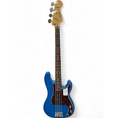 Used Fender hybrid II precision bass forest blue Electric Bass Guitar