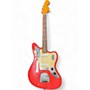 Used Fender jaguar red Solid Body Electric Guitar red