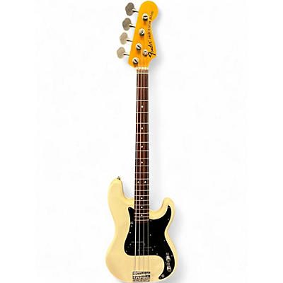 Used Fender japanese 70s precision bass reissue white  Electric Bass Guitar