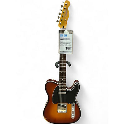 Used Fender jason isabell telecaster Brown Sunburst Solid Body Electric Guitar