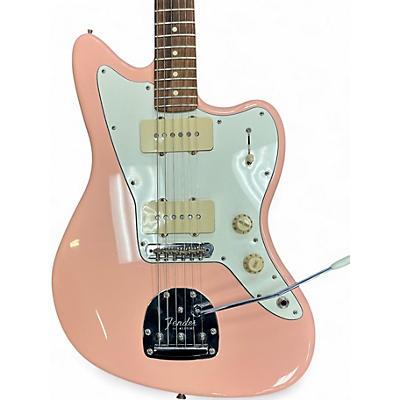 Used Fender jazz master Shell Pink Solid Body Electric Guitar