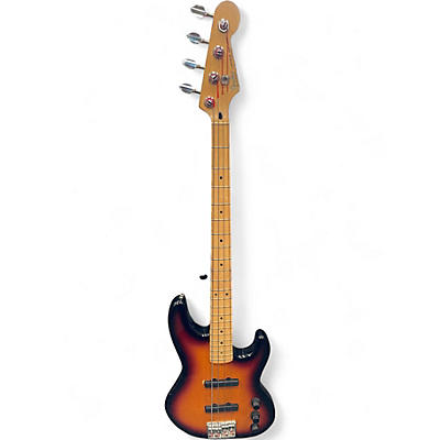 Used Fender jazz plus sunburst Electric Bass Guitar