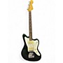 Used Fender jazzmaster player 2 racing green Solid Body Electric Guitar racing green