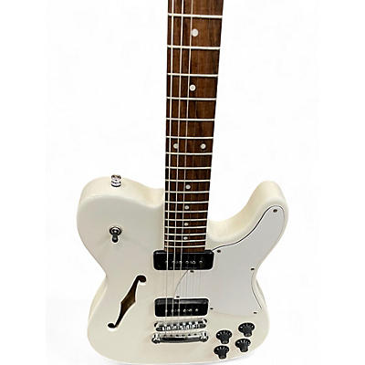 Used Fender jim adkins telecaster white Hollow Body Electric Guitar