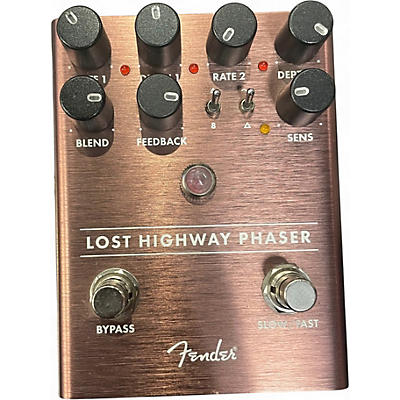 Used Fender lost highway phaser Effect Pedal