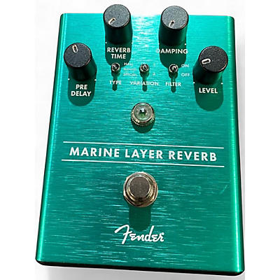 Used Fender marine layer reverb Effect Pedal