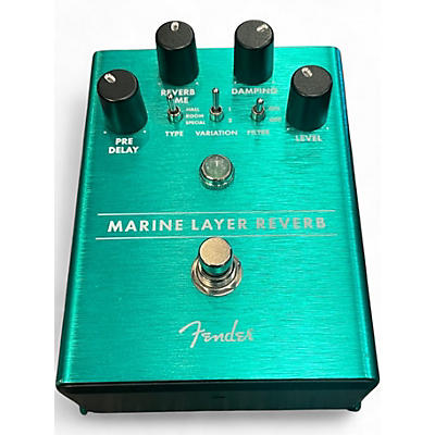 Used Fender marine layer reverb Effect Pedal