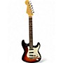 Used Fender mod shop reverse head stock strat 2 Tone Sunburst Solid Body Electric Guitar 2 Tone Sunburst