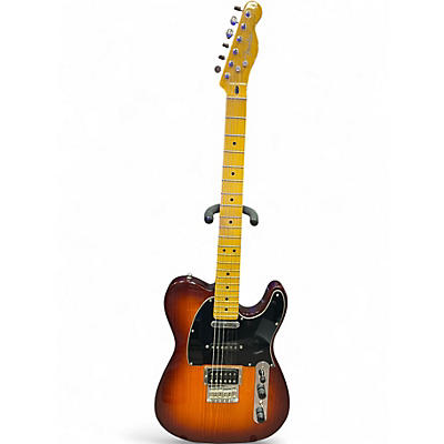 Used Fender modern player telecaster plus sunburst Solid Body Electric Guitar