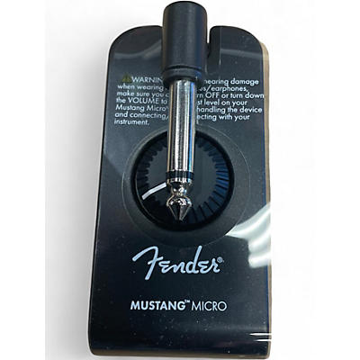 Used Fender mustang micro Effect Processor