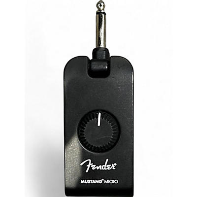 Used Fender mustang micro Headphone Amp