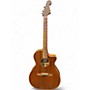 Used Fender newporter special mahogany Acoustic Electric Guitar mahogany