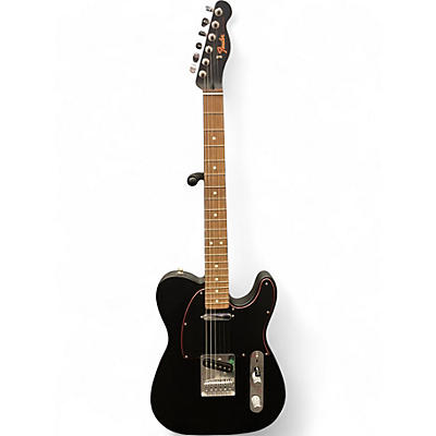 Used Fender noir telecaster black Solid Body Electric Guitar