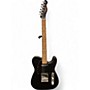 Used Fender noir telecaster black Solid Body Electric Guitar black