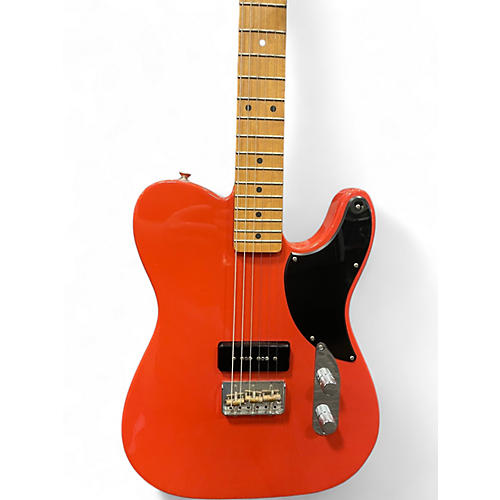 Used Fender noventa Red Solid Body Electric Guitar Red