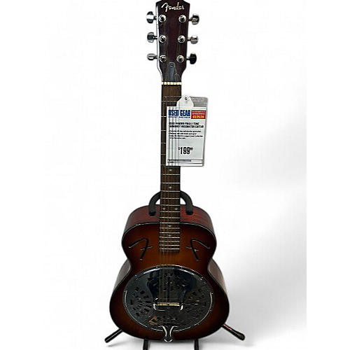 Used Fender pD 220 e 2 Color Sunburst Acoustic Electric Guitar 2 Color Sunburst